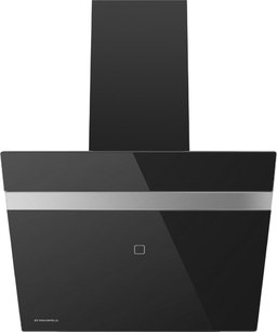 Кухонная вытяжка MAUNFELD Medway 60 черный\вставка сатин фото в Новосибирске