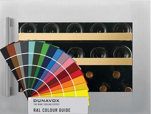 Встраиваемый винный шкаф Dunavox DVS-19.50C фото в Новосибирске