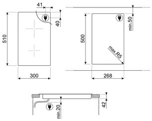 Варочная панель Smeg SE232TD1 фото 3 в Новосибирске