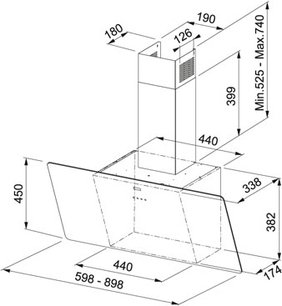 Вытяжка Franke FPJ 915 V BK A фото 3 в Новосибирске