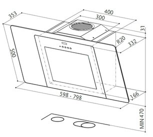 Вытяжка Faber CITY EG6 W/X A60 фото 2 в Новосибирске