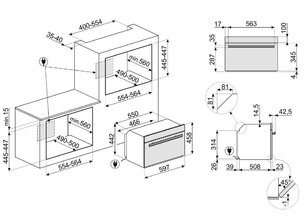 Духовой шкаф Smeg SF4604WMCNX фото 4 в Новосибирске