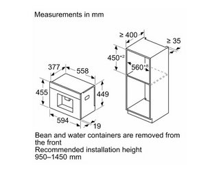 Встраиваемая кофемашина Bosch CTL7181W0 фото 3 в Новосибирске