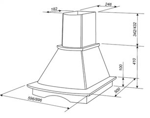 Вытяжка Kuppersberg DRM 600 фото 2 в Новосибирске