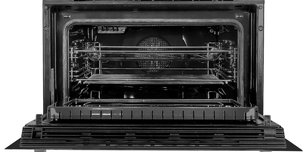 Компактный духовой шкаф с микроволнами Kuppersbusch CBM 6350.0 GPH 2 Black Chrome фото 4 в Новосибирске
