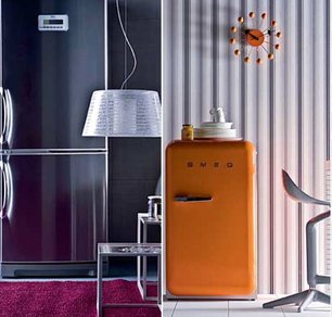 Холодильник Смег FAB10HRP фото 4 в Новосибирске Холодильник Smeg FAB10HRP фото 4 в Новосибирске