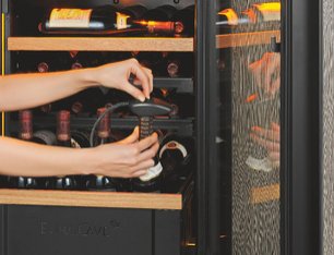 Встраиваемый двухтемпературный винный шкаф EuroCave D-INSP-M I-090022-M фото 3 в Новосибирске