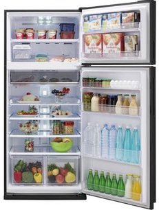 Двухкамерный холодильник Шарп SJXE59PMSL фото 2 в Новосибирске Двухкамерный холодильник Sharp SJXE59PMSL фото 2 в Новосибирске