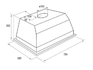 Вытяжка De Dietrich DHG1167X фото 2 в Новосибирске