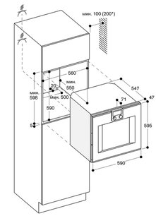 Духовой шкаф Gaggenau BO 421-101 фото 2 в Новосибирске