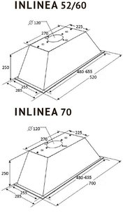 Встраиваемая вытяжка Kuppersberg INLINEA 60 X фото 4 в Новосибирске