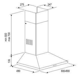 Вытяжка Kuppersberg Elegante 60 X LPB фото 2 в Новосибирске
