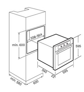 Духовой шкаф Teka FGA 820 NAT фото 2 в Новосибирске