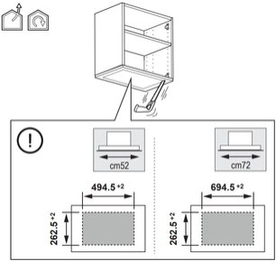 Встраиваемая вытяжка Elica HIDDEN 2.0 @ IX/A/72 фото 4 в Новосибирске