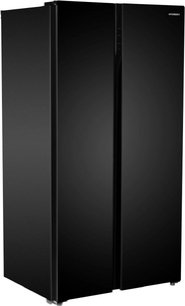 Холодильник Hyundai CS6503FV черное стекло фото 2 в Новосибирске