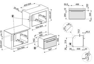 Духовой шкаф Smeg SF4106WVCPS фото 4 в Новосибирске