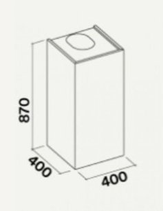 Вытяжка Falmec Mira Black 40 (800) фото 2 в Новосибирске