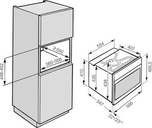 Духовой шкаф Miele H6401B EDST/CLST сталь CleanSteel фото 3 в Новосибирске
