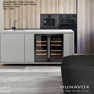 Винный шкаф Dunavox DAUF-32.78DB фото 2 в Новосибирске