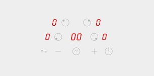 Электрическая варочная панель Кертинг HK 60003 BW фото 3 в Новосибирске Электрическая варочная панель Korting HK 60003 BW фото 3 в Новосибирске