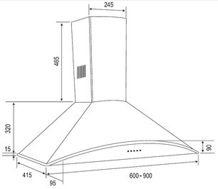 Вытяжка Kuppersberg Katrina 60X фото 2 в Новосибирске