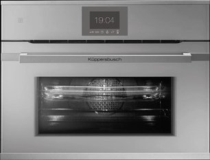 Компактный духовой шкаф с микроволнами Kuppersbusch CBM 6550.0 G1 Stainless Steel фото в Новосибирске
