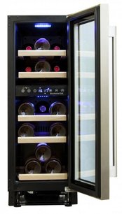 Винный шкаф Dunavox DX-17.58DBK/DP фото 3 в Новосибирске