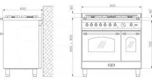 Варочный центр Lofra RLVD96MFTE фото 3 в Новосибирске