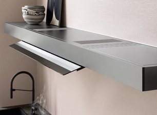 Вытяжка Фалмек SHELF Customizable 120 NERO (отвод воздуха, без мотора) фото в Новосибирске Вытяжка Falmec SHELF Customizable 120 NERO (отвод воздуха, без мотора) фото в Новосибирске