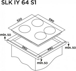 Индукционная варочная панель Шауб Лоренц SLK IY 64 S1 фото 4 в Новосибирске Индукционная варочная панель Schaub Lorenz SLK IY 64 S1 фото 4 в Новосибирске