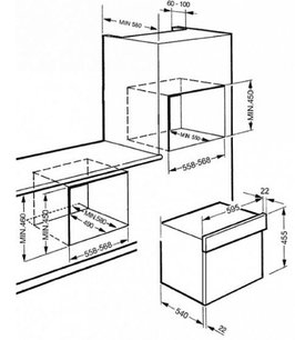 Духовой шкаф Smeg S45MFA фото 2 в Новосибирске