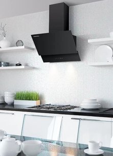 Вытяжка Маунфилд PLYM TOUCH 60 Black Glass фото 2 в Новосибирске Вытяжка Maunfeld PLYM TOUCH 60 Black Glass фото 2 в Новосибирске