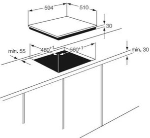 Варочная панель AEG HG654440SM фото 4 в Новосибирске