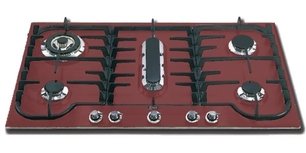 Варочная панель Илве H90PCV Burgundy фото в Новосибирске Варочная панель Ilve H90PCV Burgundy фото в Новосибирске