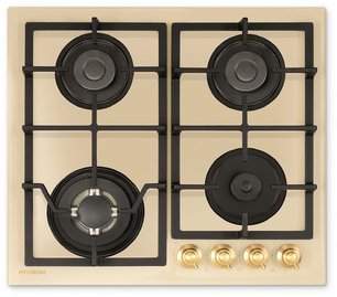 Газовая варочная панель Hyundai HHG 6436 BE фото в Новосибирске