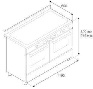 Варочный центр Bertazzoni HER120 6G MFE D CRT фото 4 в Новосибирске
