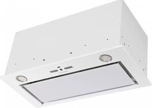 Встраиваемая кухонная вытяжка MAUNFELD Fantasy 1000ST 60 белое стекло фото в Новосибирске