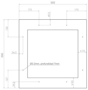 Встраиваемый винный шкаф Pando PVMA 60-25 PAR фото 4 в Новосибирске
