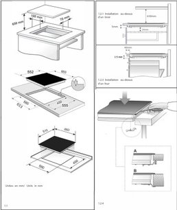 Варочная панель Де Дитрих DPV4601B фото 3 в Новосибирске Варочная панель De Dietrich DPV4601B фото 3 в Новосибирске
