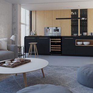 Встраиваемый винный шкаф Dunavox DAUF-38.100DMB фото 4 в Новосибирске