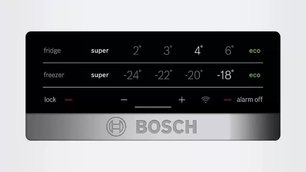 Холодильник с нижней морозильной камерой BOSCH KGN49XW20R фото 3 в Новосибирске