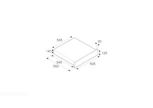 Встраиваемый ящик для подогрева Bertazzoni WD60HERA фото 4 в Новосибирске