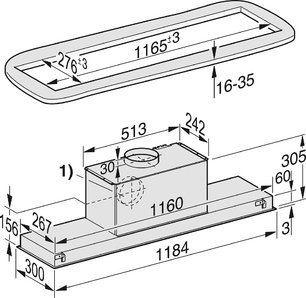 Встраиваемая вытяжка Miele DA 2628 BRWS фото 4 в Новосибирске