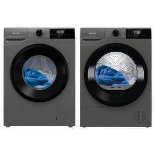 Gorenje (стиральная машина W2NHPI62SCSS + сушильная машина D2HNE82/C) фото в Новосибирске