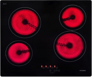 Варочная панель Hyundai HHE 6410 BG фото 2 в Новосибирске