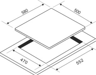 Варочная панель Зигмунд Штайн GN 38.61 S фото 3 в Новосибирске Варочная панель Zigmund Shtain GN 38.61 S фото 3 в Новосибирске