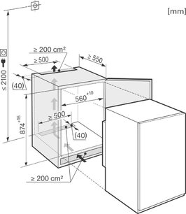 Холодильник Миле K32122i фото 3 в Новосибирске Холодильник Miele K32122i фото 3 в Новосибирске