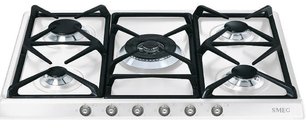 Варочная панель Смег SR775BS1 фото 3 в Новосибирске Варочная панель Smeg SR775BS1 фото 3 в Новосибирске