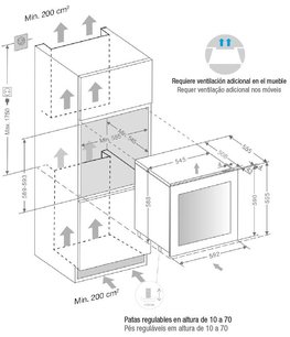 Встраиваемый винный шкаф Pando PVMA 60-25 PAL фото 3 в Новосибирске