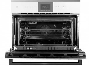 Компактный духовой шкаф с микроволнами Kuppersbusch CBM 6550.0 W1 Stainless Steel фото 2 в Новосибирске